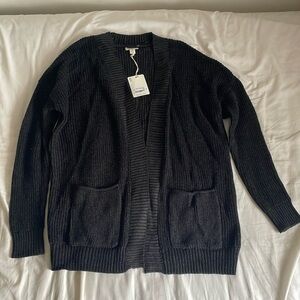 Knit Black Cardigan